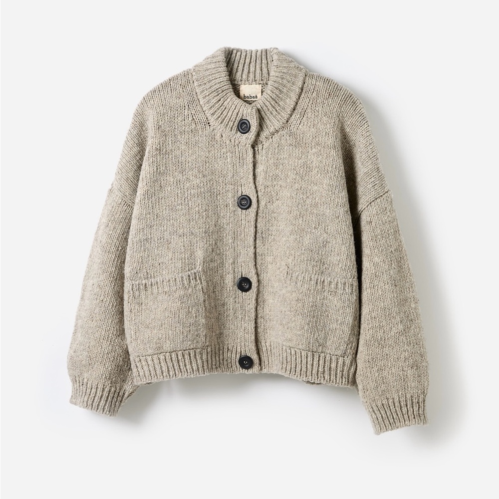 Babaa Women's Cardigan - no23 mist